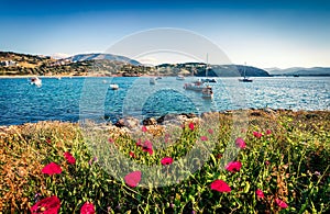 Splendid spring view of the Nuevo Loca Beach