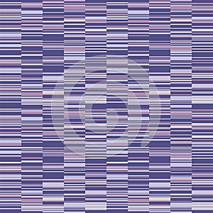 Spliced stripe geometric variegated background. Seamless pattern with woven dye broken stripe. Bright gradient textile