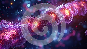 Spliceosome removing introns and joining exons in mrna processing