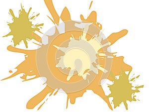 Splish splash abstract backdrop