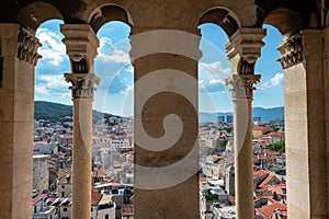 Split Cityscape from Cathedral Tower