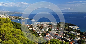 Split coast from Marian hill - Croatia