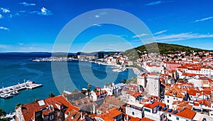 Panorama of Split, Croatia