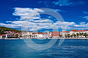 Panorama of Split, Croatia