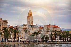 Split, Croatia (region of Dalmatia). UNESCO World Heritage Site.