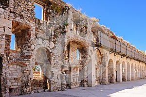 Split, Croatia south walls