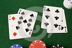 Split hand in Blackjack