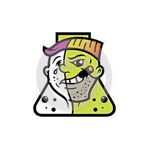 Split personality sign.