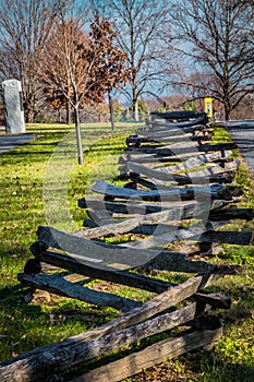 Split Rail Fence at Valley Forge PA