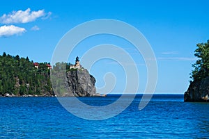 Split Rock Lighthouse on the north shore of Lake Superior near Duluth Minnesota