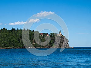 Split Rock Lighthouse on the north shore of Lake Superior near Duluth Minnesota