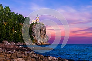 Split Rock Lighthouse State Park, North Shore of Lake Superior,USA