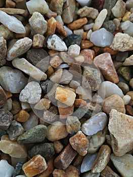 Split rocks from sea