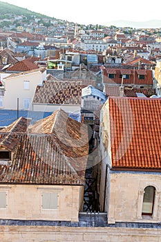 Split. View from bell tower23