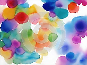 Splotchy Abstract watercolor background