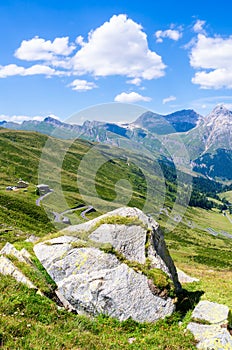 Splugenpass - Passo Spluga in Switzerland