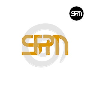 SPM Logo Letter Monogram Design