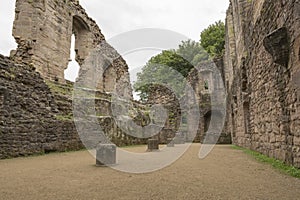 Spofforth Castle near Harrogate in North Yorkshire, England