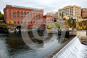 Spokane River in Spokane