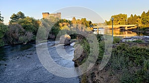 Spokane Washington River front views