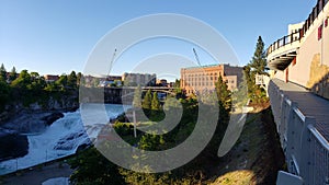 Spokane Washington River front views
