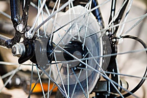 Spokes of a bicycle
