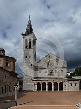 Spoleto cathedral of Santa Maria Assunta, Italy