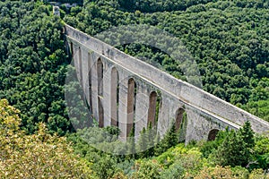 Spoleto, a splendid Umbrian town, home of the Festival dei Due Mondi, an international event of music, art, culture and entertainm