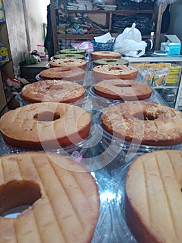 Sponge cake from Cilegon Banten distric Indonesia