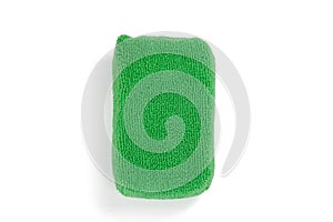 Sponge pad on white background