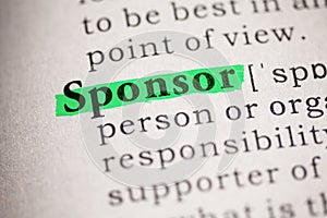 sponsor