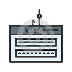 Spoofing Icon Image.