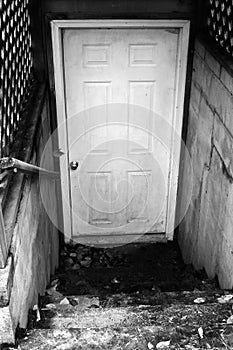 Spooky Basement Doorway