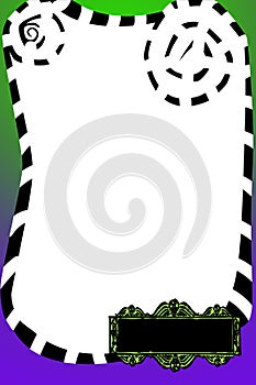 Spooky Halloween Frame