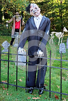 Spooky Halloween Yard Display