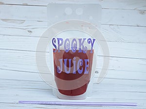 Spooky Juice Adult Reusable Drink Pouch