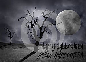 Spooky Landscape Halloween