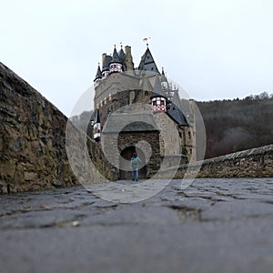 Spooky Medieval Burg Eltz Castle