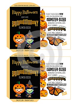 Spooky Seeds for Halloween - Trick-or-Treaters