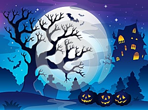 Spooky tree theme image 3