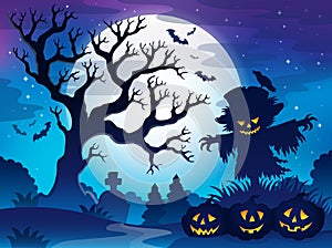 Spooky tree theme image 6