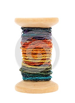 Spool of hank string