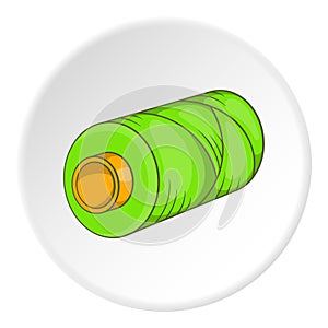 Spool icon, flat style