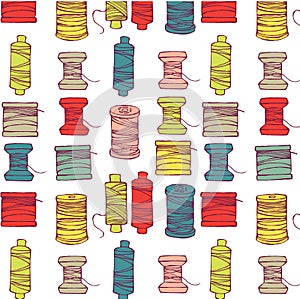 Spools of Thread Pattern