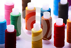 Spools of threads