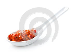 Spoon of ajvar