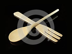 Spoon and fork