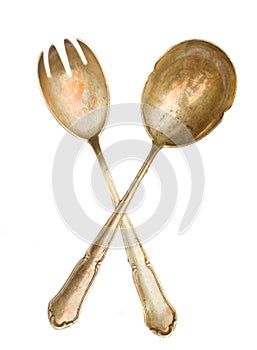 Spoon and fork