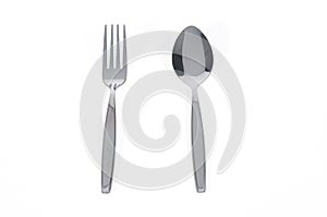 Spoon and fork