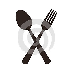 Spoon and fork sign